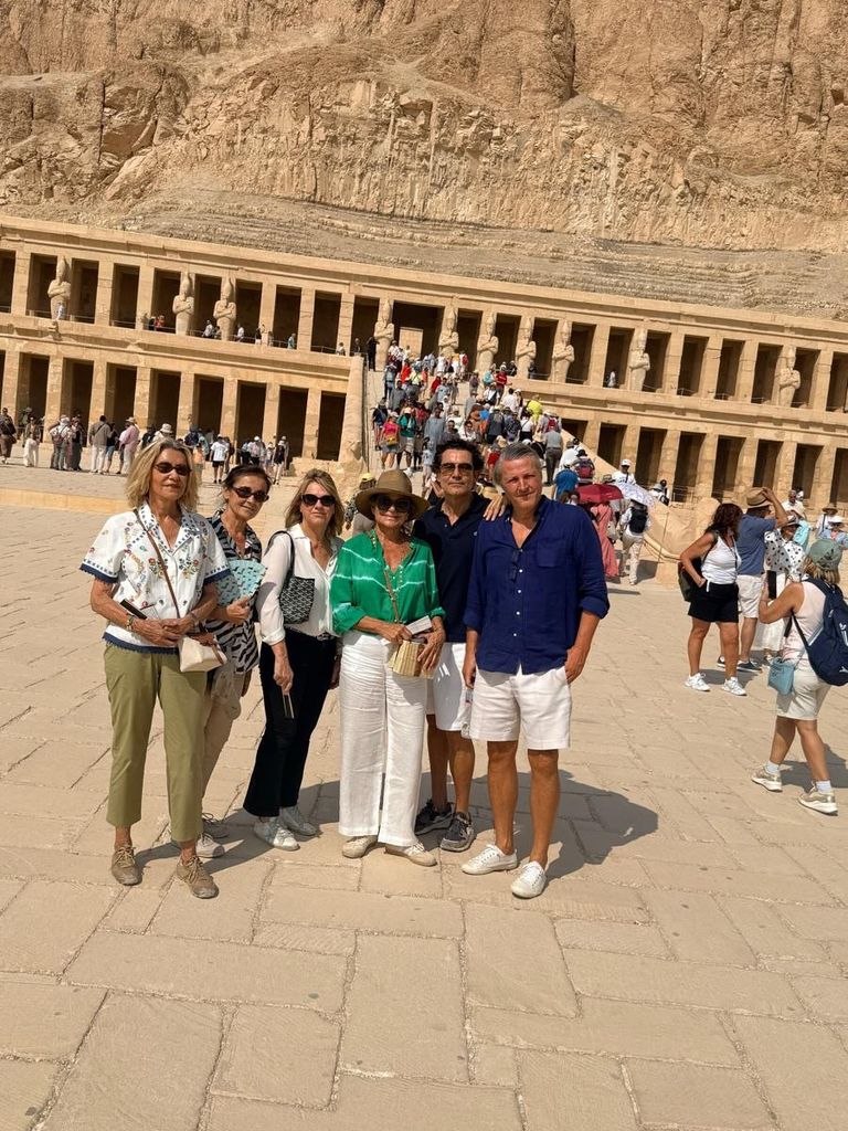 Cari Lapique en Egipto