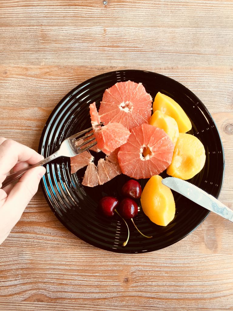 fruta plato