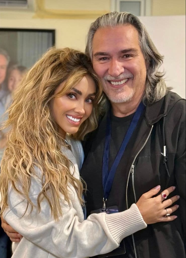Anahí y Pedro Damián.