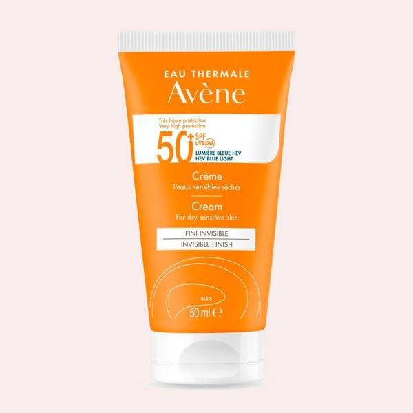 Avène Crema Solar Muy Alta Protección SPF50+ Piel Seca 50ml