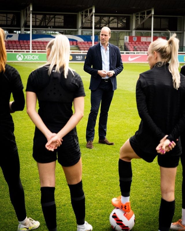 Charlotte de Cambridge quiere 'fichar' por la Selección femenina de fútbol de Inglaterra