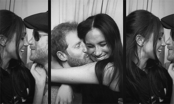 Meghan Markle y el príncipe Harry 