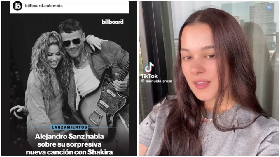 Estos son los últimos posts de Sanz en sus historias de Instagram.