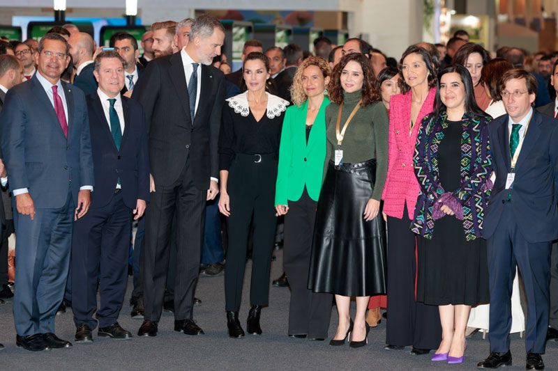 Los reyes Felipe y Letizia en Fitur