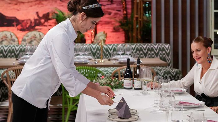 La actriz colombiana hizo un menú inspirado en sus raíces colombianas