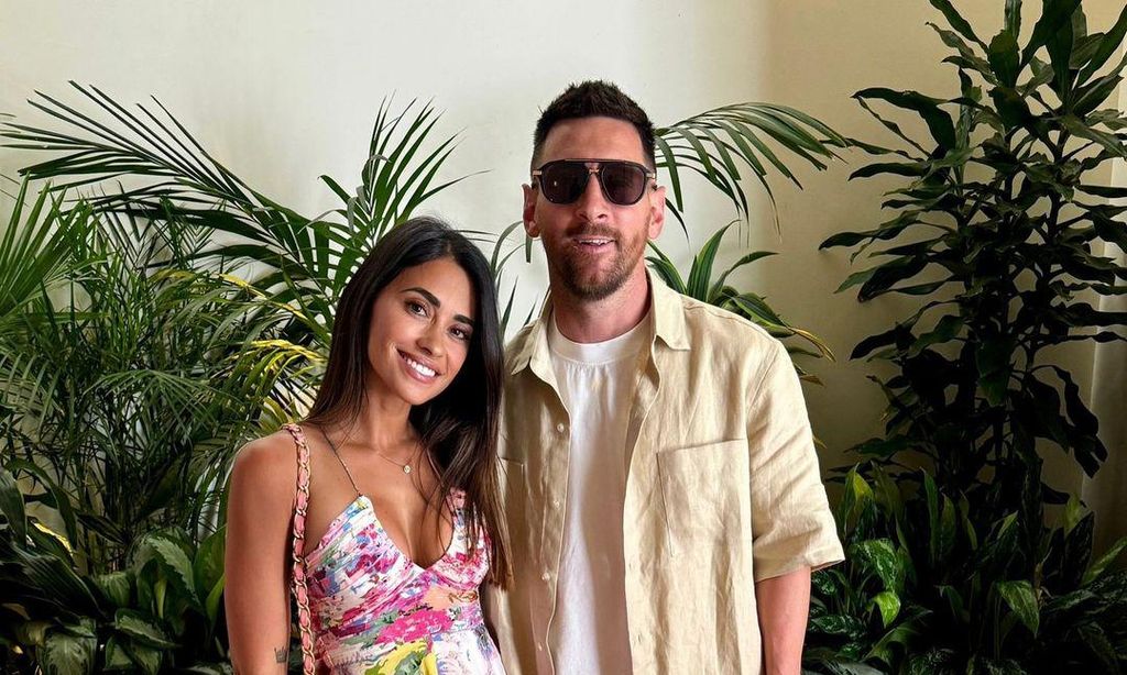 Lionel Messi y Antonela Roccuzzo