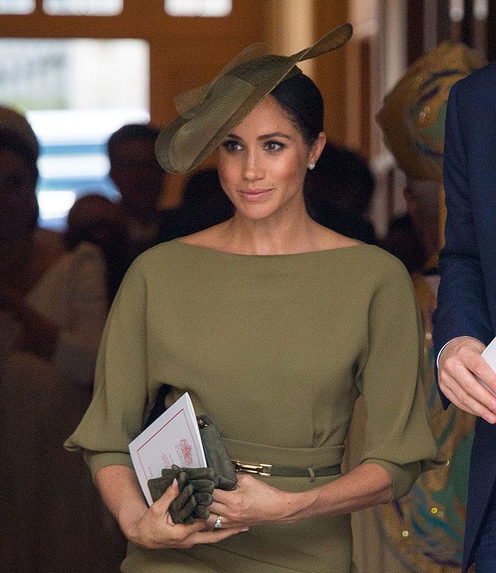 Meghan Markle en bautizo Louis de Cambridge