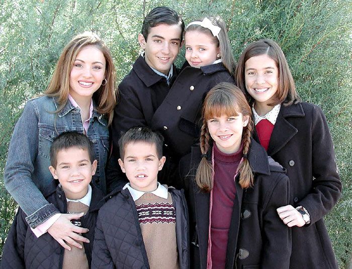 Los actores de Ana y los siete