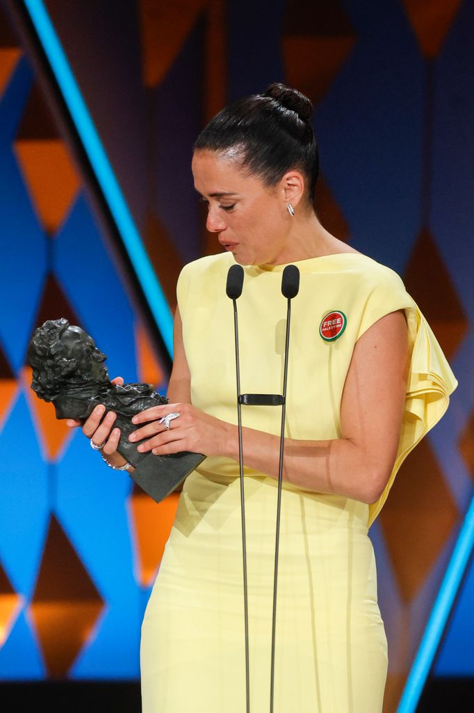 Patricia López Arnaiz en la 40 edición de los Premios Goya