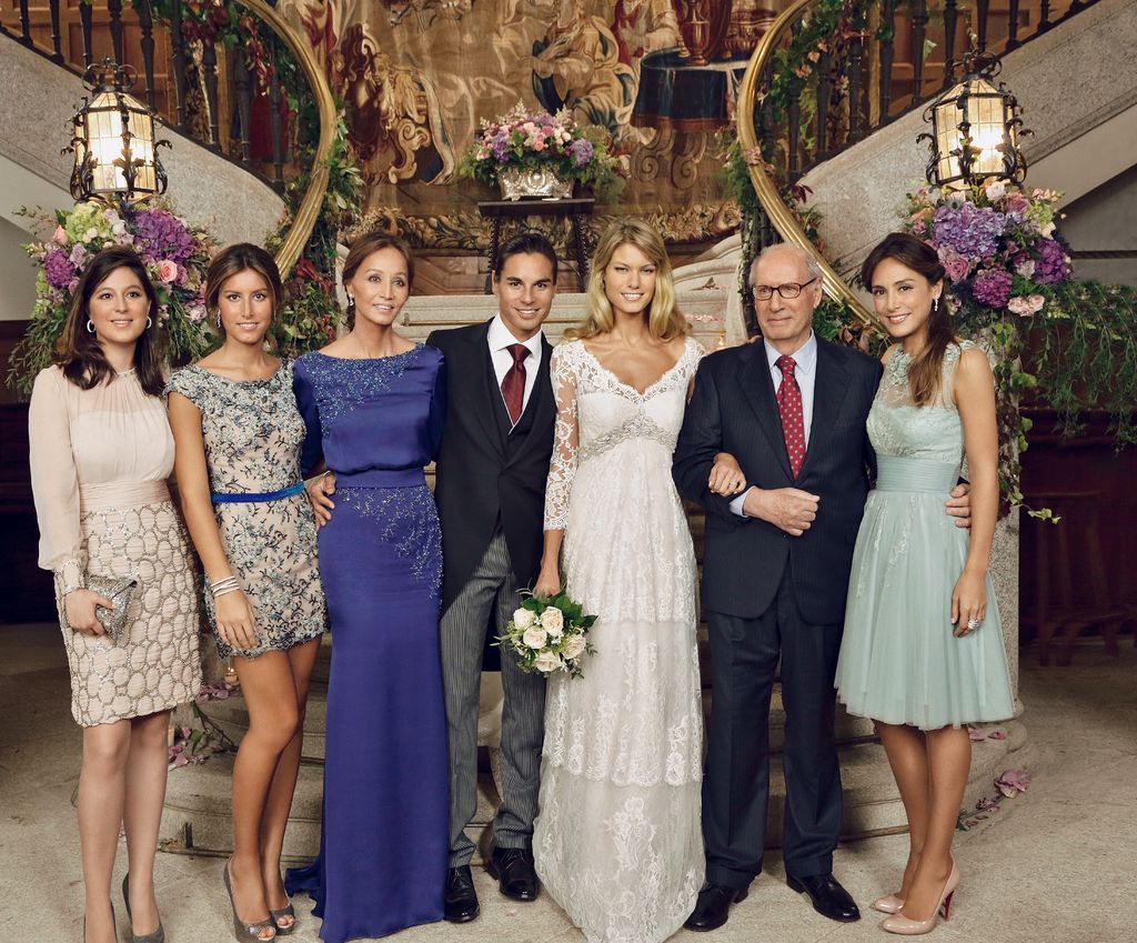 Boda de Julio José Iglesias y Charisse Verhaert, el 3 de noviembre de 2012.