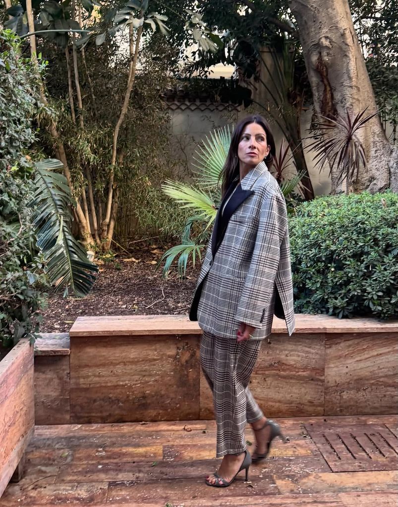 Virginia Troconis en Málaga, acompañando a su marido Manuel Díaz 'El Cordobés' para recoger un premio