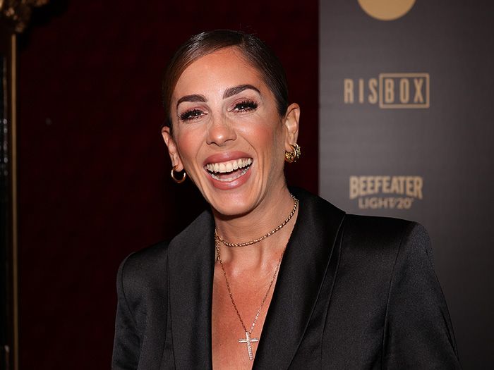 Anabel Pantoja sonriendo