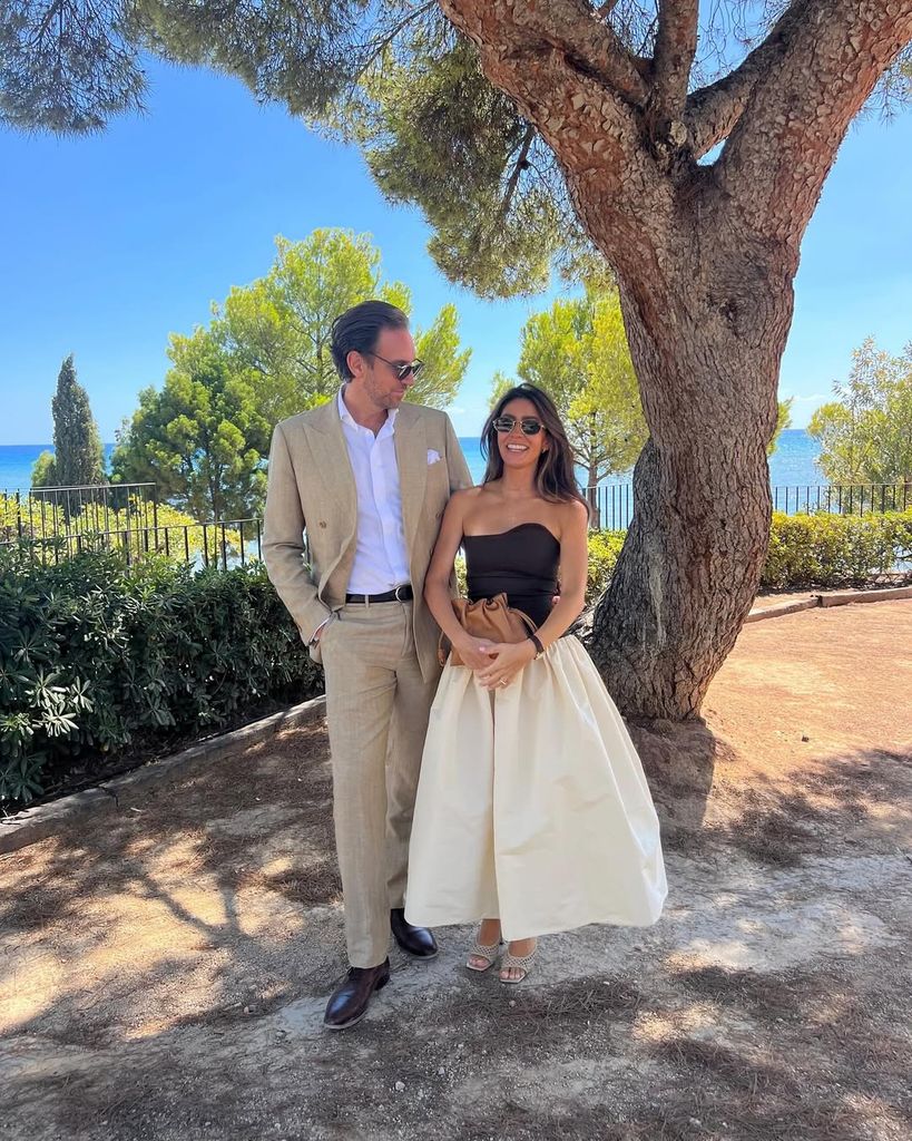 La pareja en una imagen de sus redes sociales