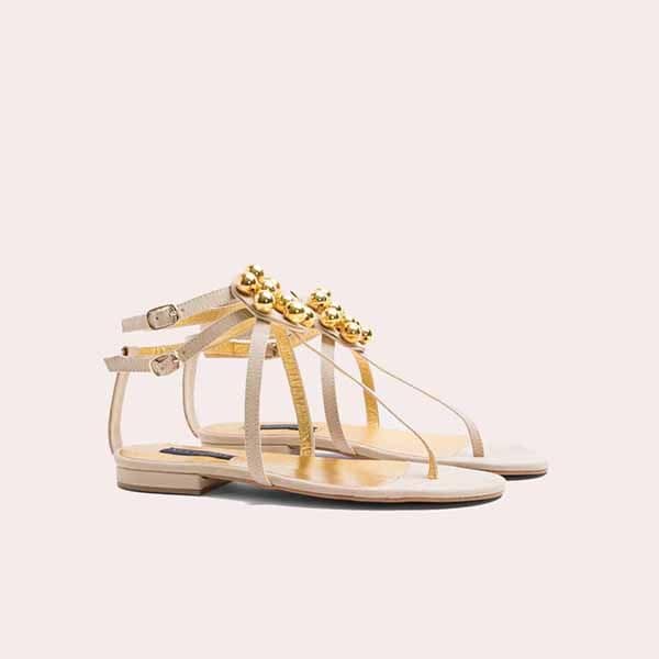 Sandalias Tarifa Planas de Inés Domecq By Cuplé