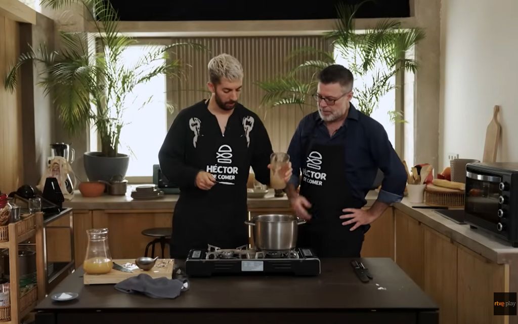 Broncano fue el primer invitado en el vídeopodcast 'Héctor de comer', dirigido por Héctor de Miguel.