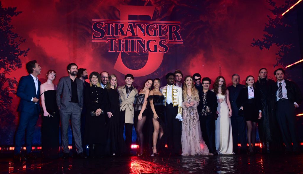 Los actores de 'Stranger Things' en la presentación de la quinta (y última) temporada de la serie