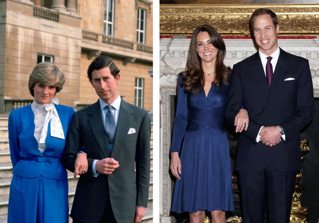 El compromiso de Kate y William también tuvo otra enorme similitud con el de los anteriores príncipes galeses: el mítico anillo de zafiro con el que ambos herederos pidieron la mano de sus futuras esposas.