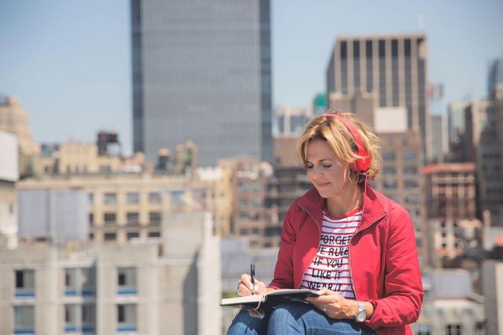 La periodista en Nueva York