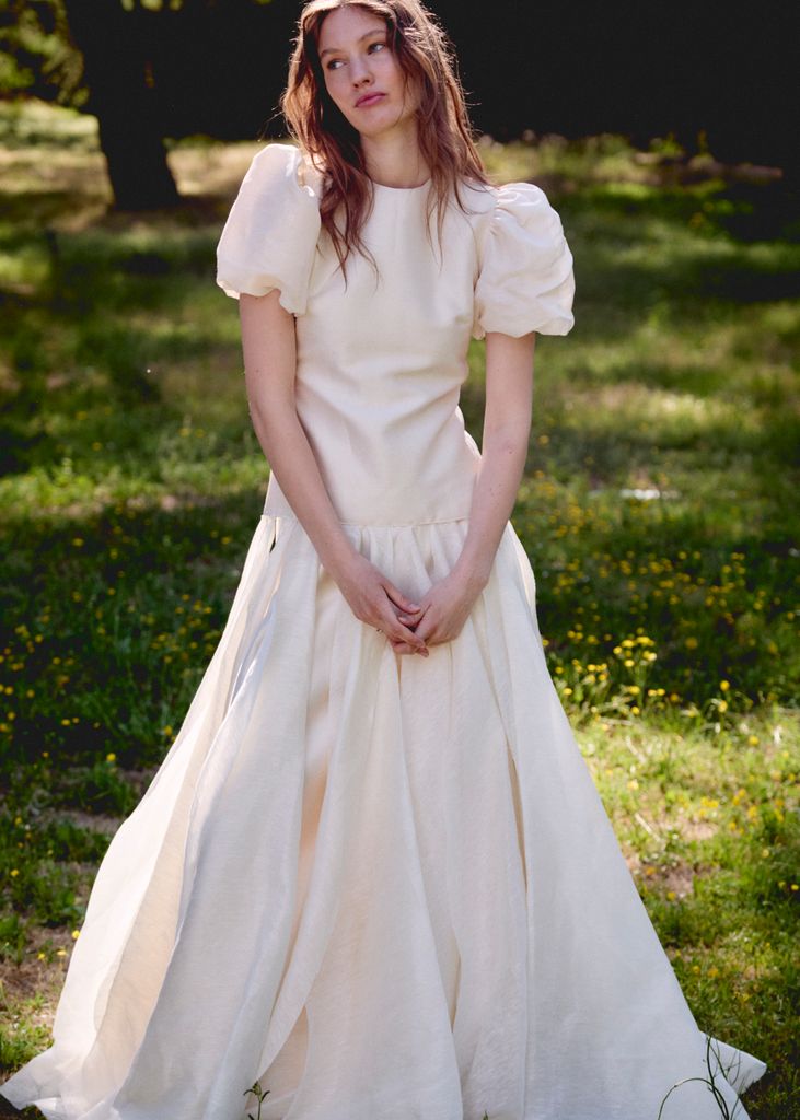 Vestido de novia de colección de Alejandra Oria