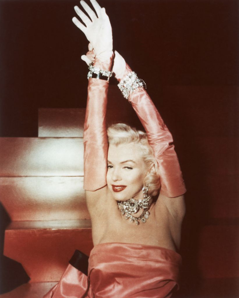 Marilyn Monroe en 'Los caballeros las prefieren rubias', 1953.