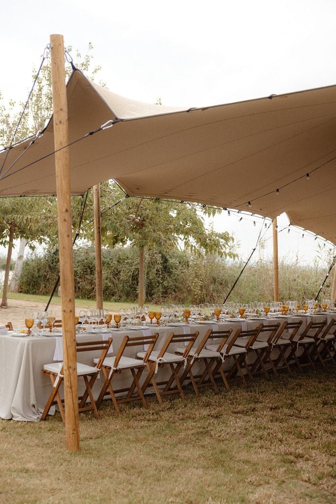 Decoración de bodas Paula, hermana de la modelo Marta Ortiz