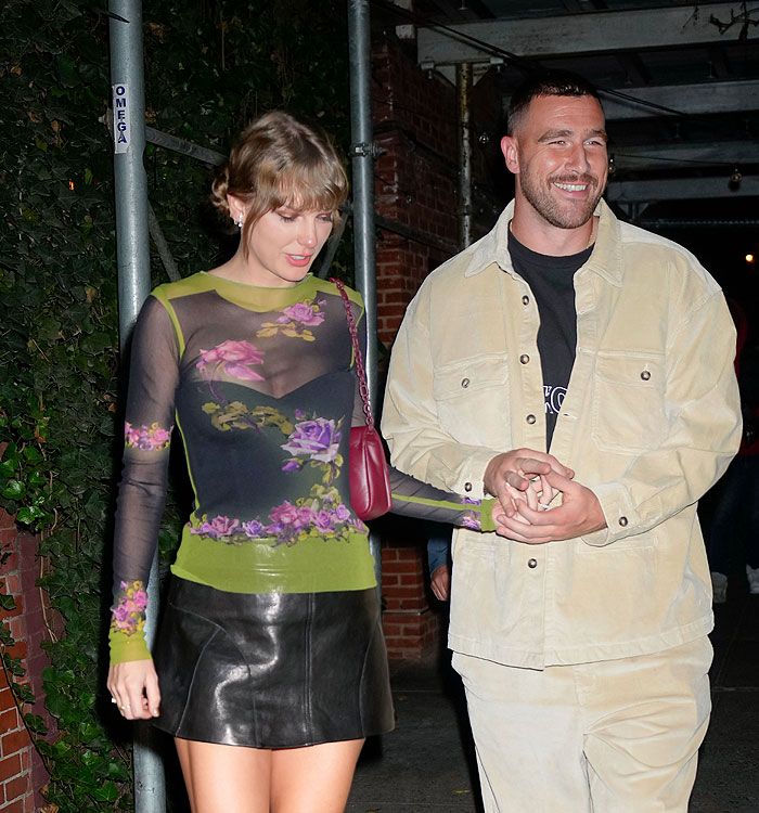 Taylor Swift y Travis Kelce 