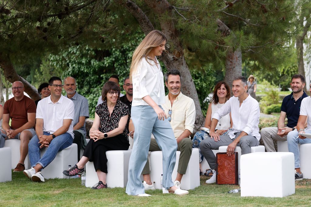 La infanta Sofía asiste a la primera edición del encuentro "Leading Teachers" de la Fundación Ibercaja, celebrado en Madrid este miércoles, 8 de julio de 2026