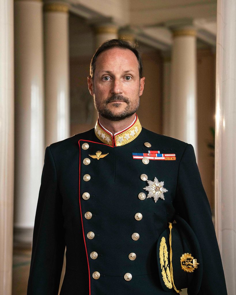 El primer retrato del rey Haakon VIII.