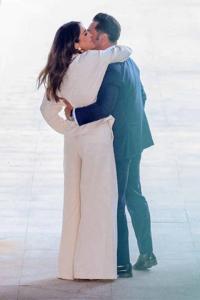 David Bustamante y Paula Echevarría en la graduación de su hija Daniella. 8 de mayo de 2026 en Madrid