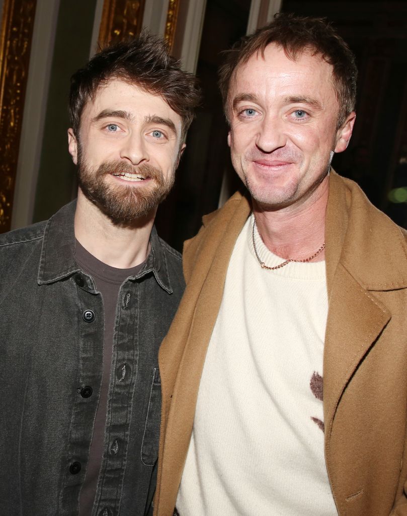 Daniel Radcliffe y Tom Felton sellaron su reencuentro con un efusivo abrazo