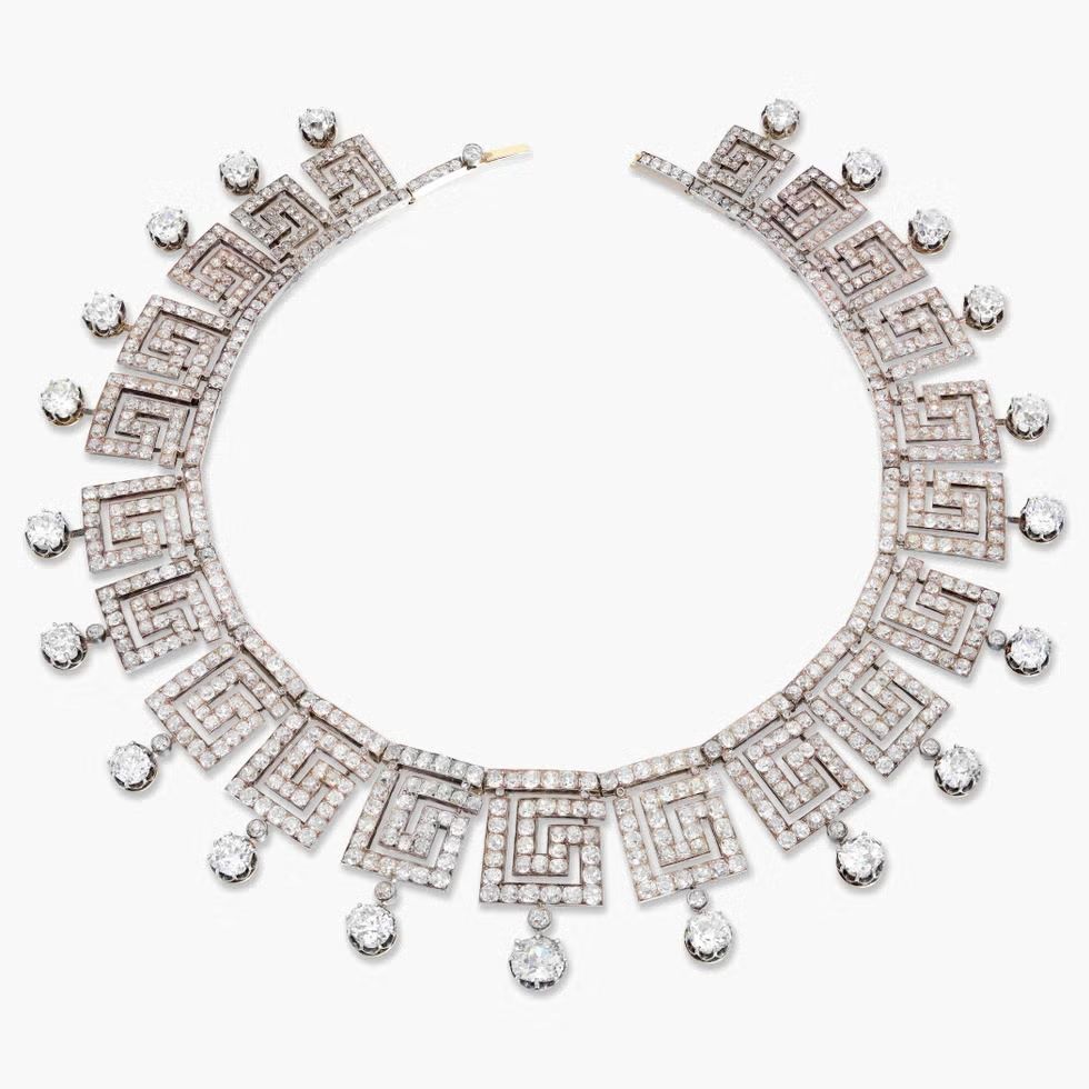 La tiara Mellerio, con forma de collar
