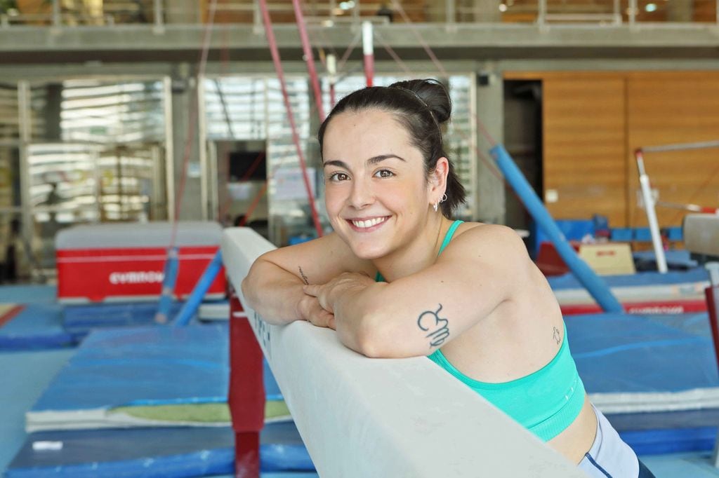 Ana Pérez, en el Centro de alto rendimiento de Madrid