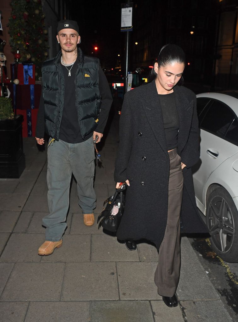 Romeo Beckham y Kim Turnbull terminaron su relación en junio, pero en octubre confirmaron que estaban juntos de nuevo.