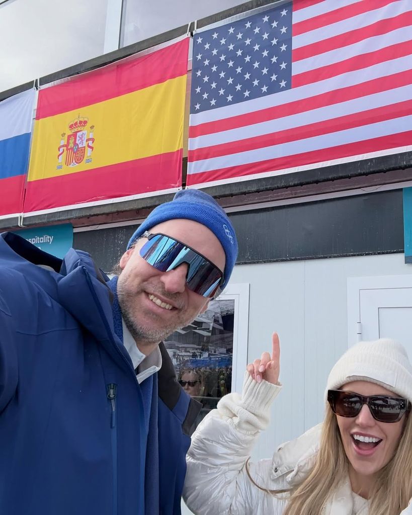 Pau Gasol y su mujer Catherine McDonnell en los Juegos Olímpicos de Invierno 2026