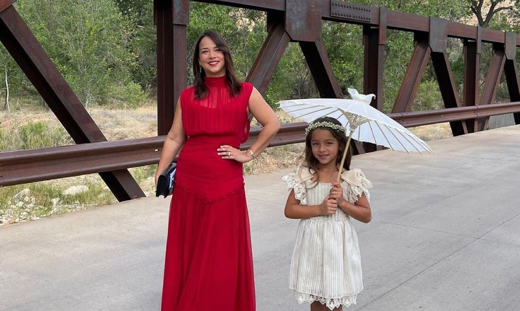 Adamari López y su hija Alaïa