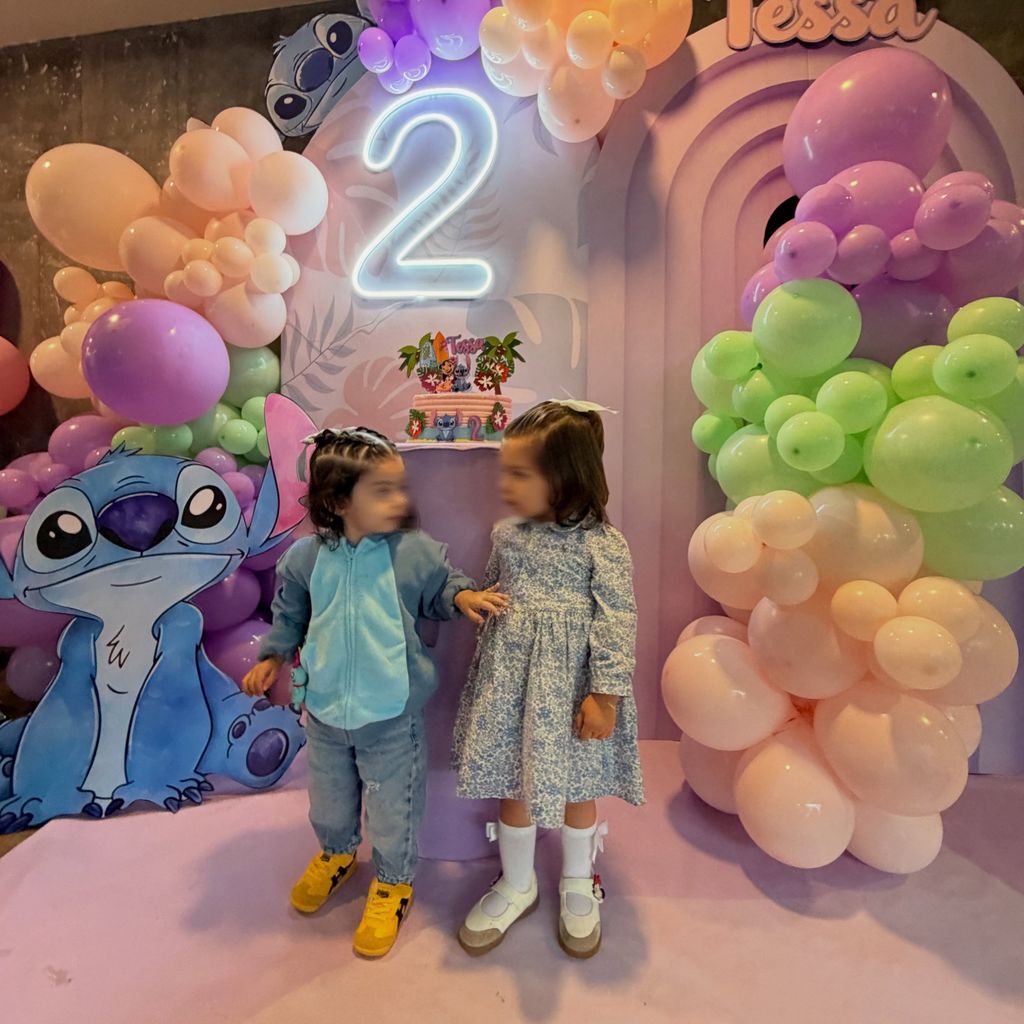 Tessa, la hija de José Eduardo Derbez, celebró su segundo cumpleaños con una gran fiesta infantil
