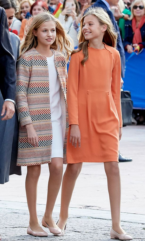 spanish royals arrive at oviedo ahead of 39 princesa de asturias 39 awards 2019