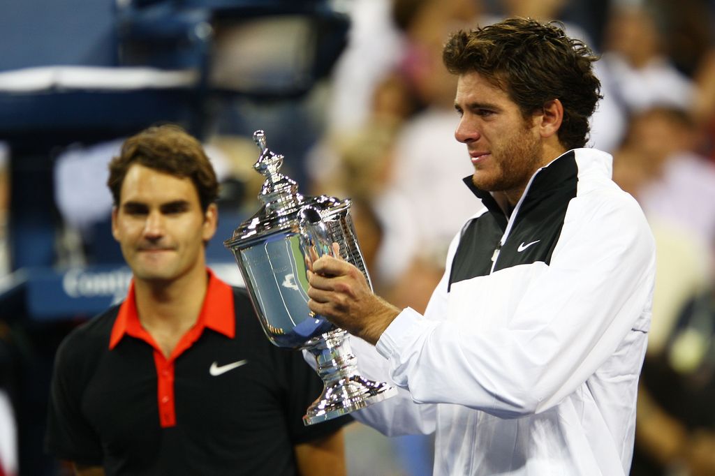 Del Potro derrotó a Roger Federer y Rafael Nadal en 2009 por el título del Abierto de Estados Unidos