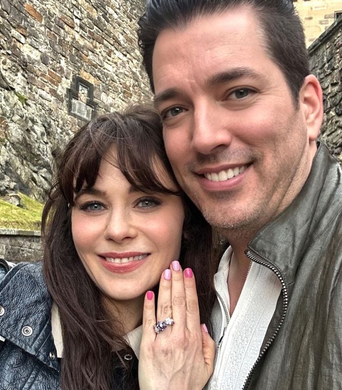 Zooey Deschanel y Jonathan Scott