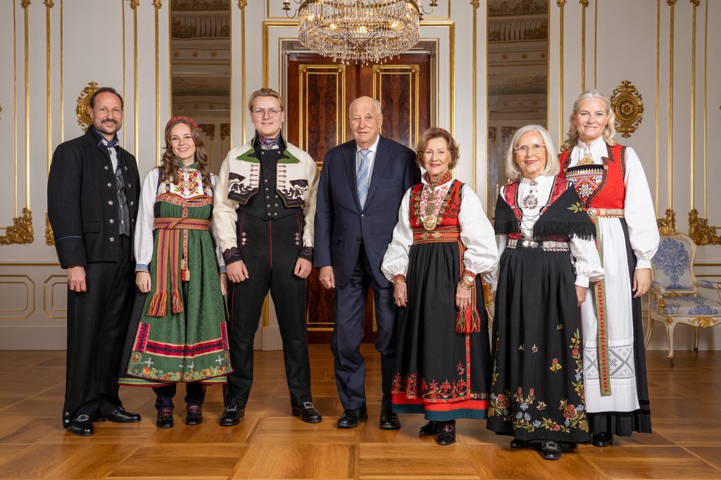 La última vez que posaron juntos fue el 1 de noviembre en 2023 en el Palacio de Oslo