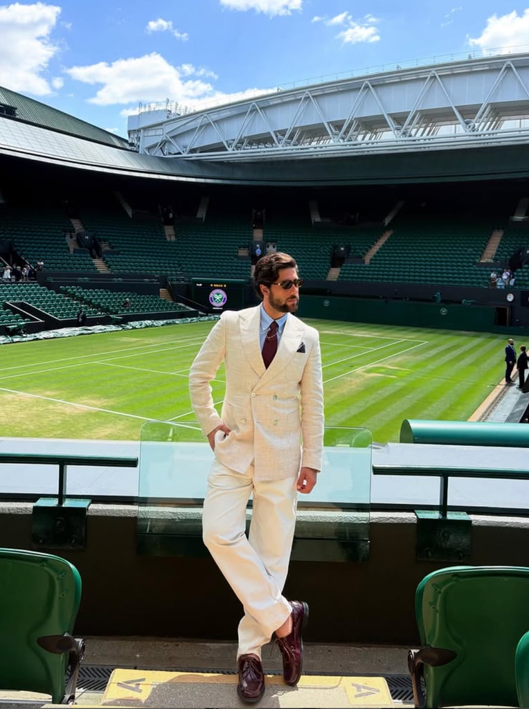 El mexicano en Wimbledon.