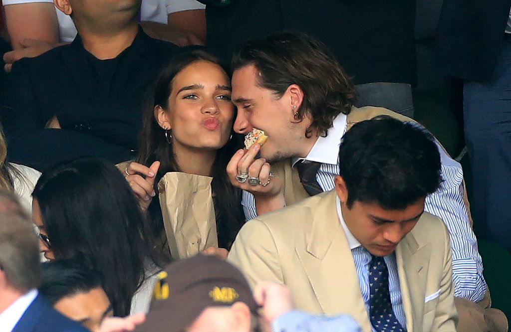 Hana y Brooklyn, en Wimbledon