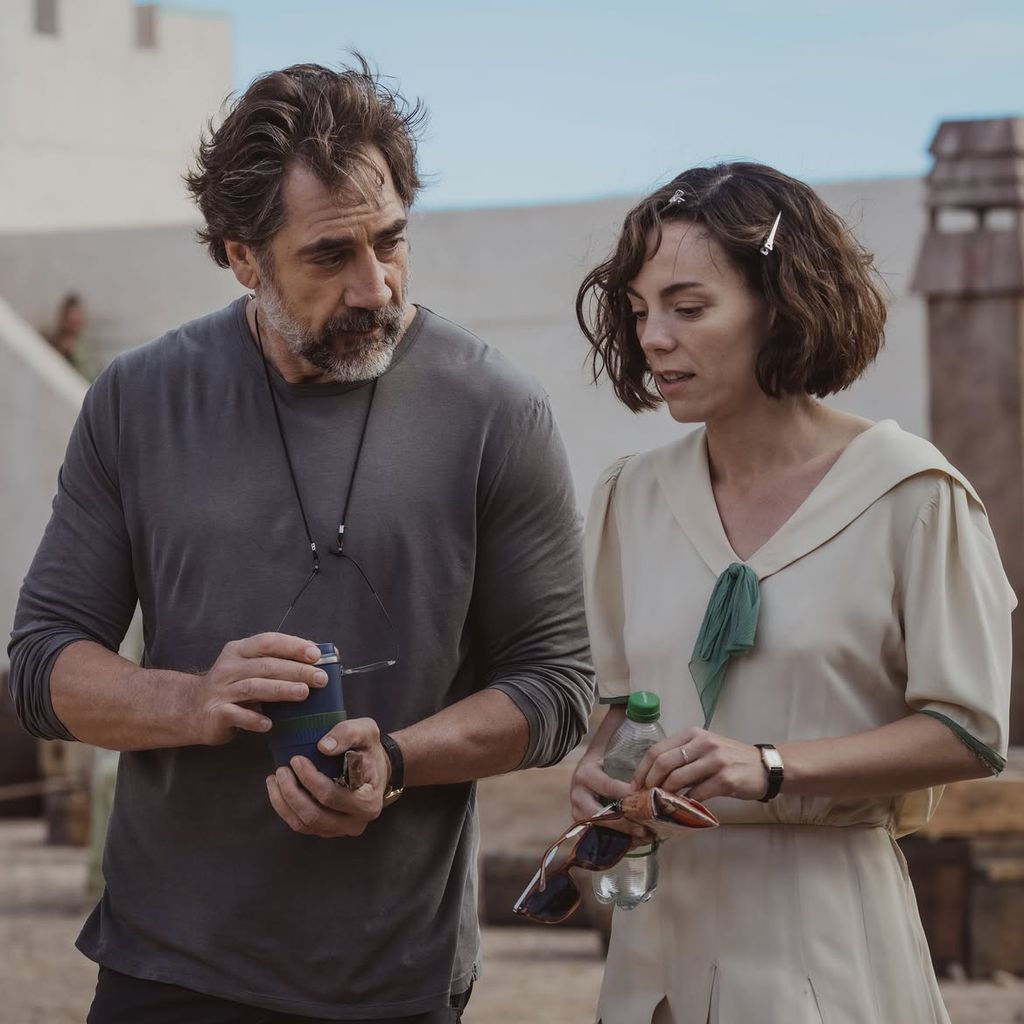 Javier Bardem y Vicky Luengo en la película El ser querido, de Rodrigo Sorogoyen, rodada en Fuerteventura