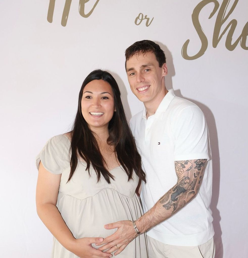 Fiesta gender reveal Louis y Marie Ducruet 
