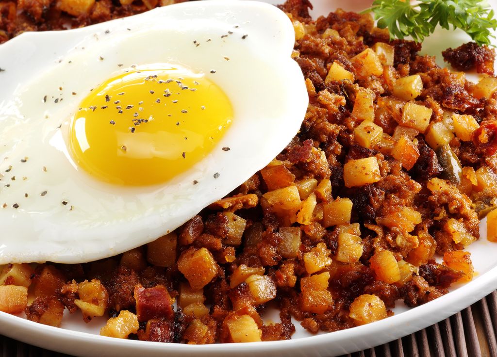 Breakfast hash.