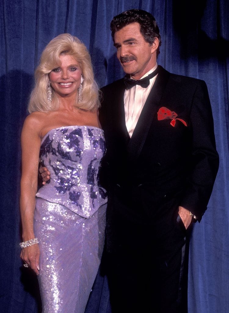 Loni Anderson y Burt Reynolds