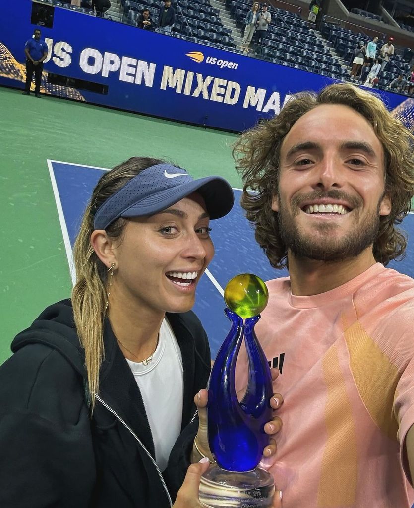 Paula Badosa y Tsitsipas