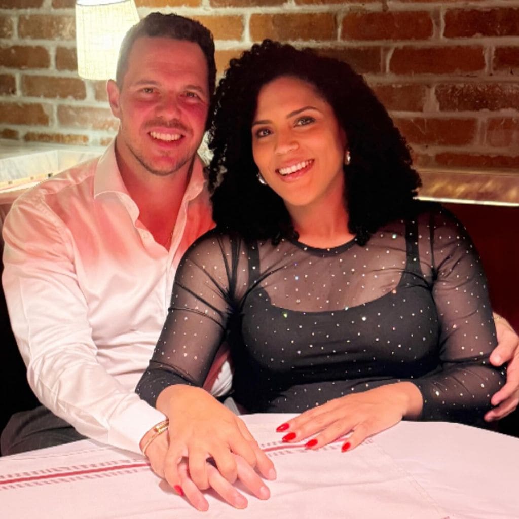 Francesco Zampogna felicitó a su esposa Francisca en su cumpleaños con esta romántica postal.