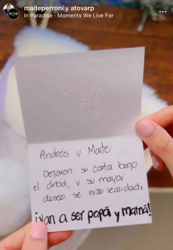 Maite Perroni ('RBD') anuncia que espera su primer hijo