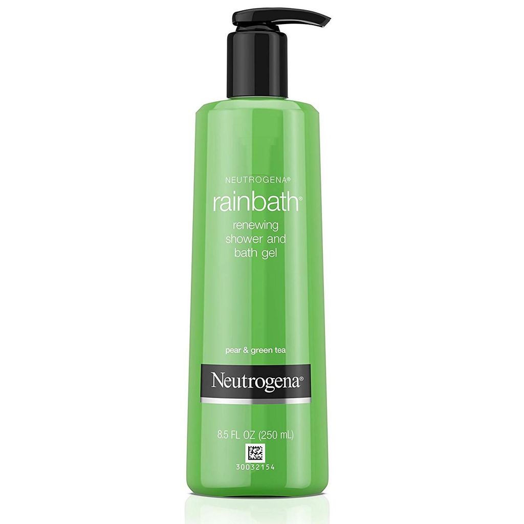neutrogena rainbath renewing pear amp green tea shower and bath gel